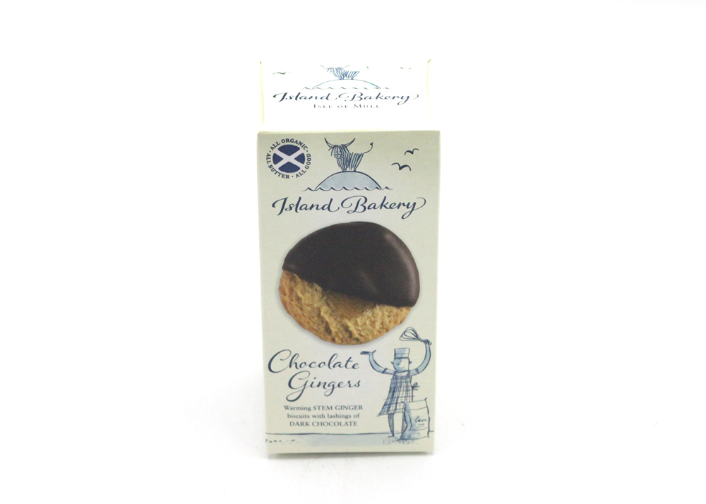 ISLAND BAKERY - ORGANIC CHOCOLATE GINGERS 125G - The Hungry Guest