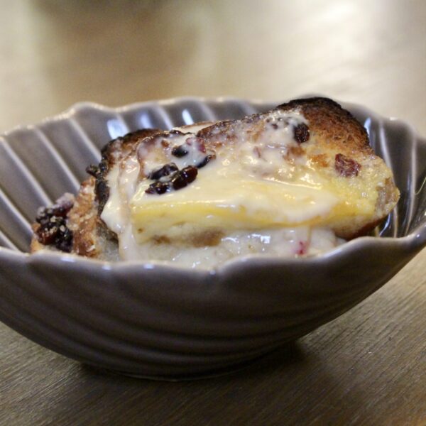 December 2024 Panettone bread and butter pudding